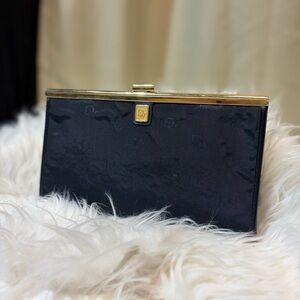 Vintage Christian Dior Trotter Kislock Clutch